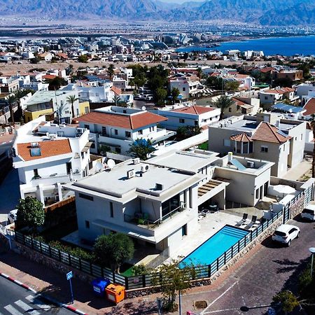 Villa Pomela heated pool By Sun&View Eilat Esterno foto